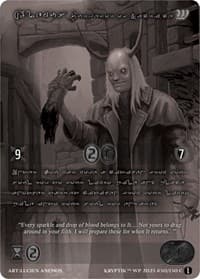 Alemus, Purveyor of Sacrifice (Silver Kryptik Language)