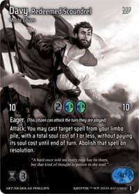 Davy, Redeemed Scoundrel