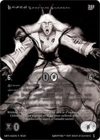 Dyami, Haunted Dreamer (Silver Kryptik Language)