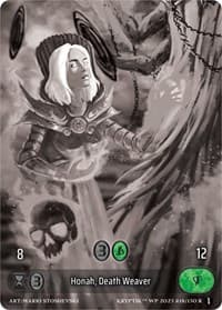 Honah, Death Weaver (Box Topper)