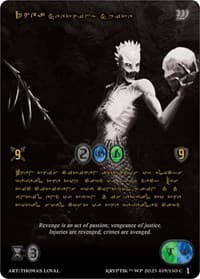 Rhea, Seething Spite (Gold Kryptik Language)