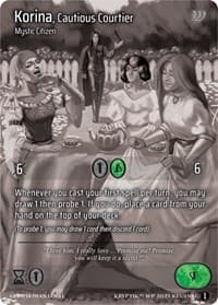 Korina, Cautious Courtier