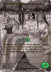 Korina, Cautious Courtier (Gold Kryptik Language)