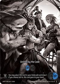 Unified by the Code (Box Topper)