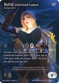 Astrid, Unfettered Explorer (Cosmo Foil)