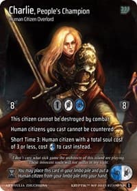 Charlie, People's Champion (Cosmo Foil)