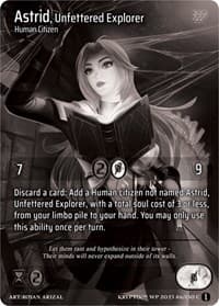 Astrid, Unfettered Explorer (Cosmo Foil)