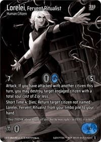 Lorelei, Fervent Ritualist (Cosmo Foil)