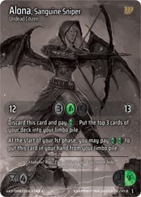 Alona, Sanguine Sniper (Cosmo Foil)