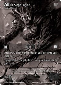 Zillah, Siege Engine (Cosmo Foil)