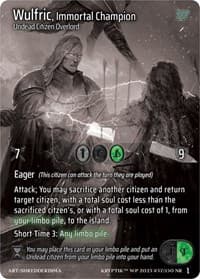 Wulfric, Immortal Champion (Cosmo Foil)