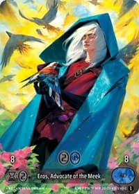 Eros, Advocate of the Meek (Box Topper) (Glass Foil)