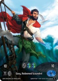 Davy, Redeemed Scoundrel (Box Topper) (Glass Foil)