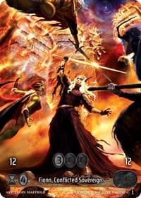 Fionn, Conflicted Sovereign (Box Topper) (Glass Foil)
