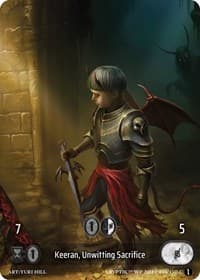 Keeran, Unwitting Sacrifice (Box Topper) (Glass Foil)