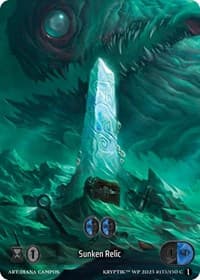 Sunken Relic (Box Topper) (Glass Foil)