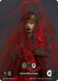 Tainted Messenger (Box Topper) (Glass Foil)