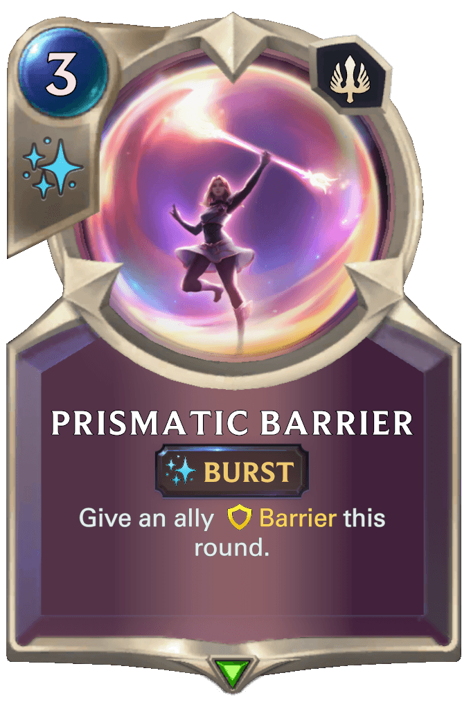 Prismatic Barrier