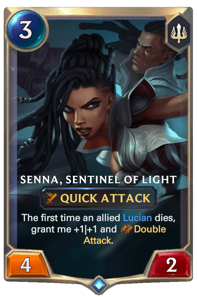 Senna, Sentinel of Light