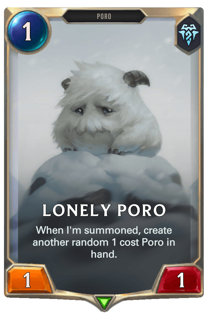Lonely Poro