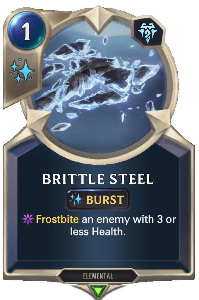 Brittle Steel