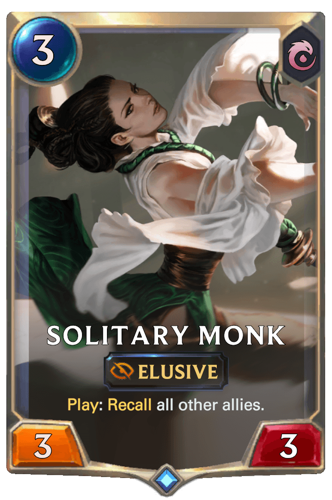 Solitary Monk