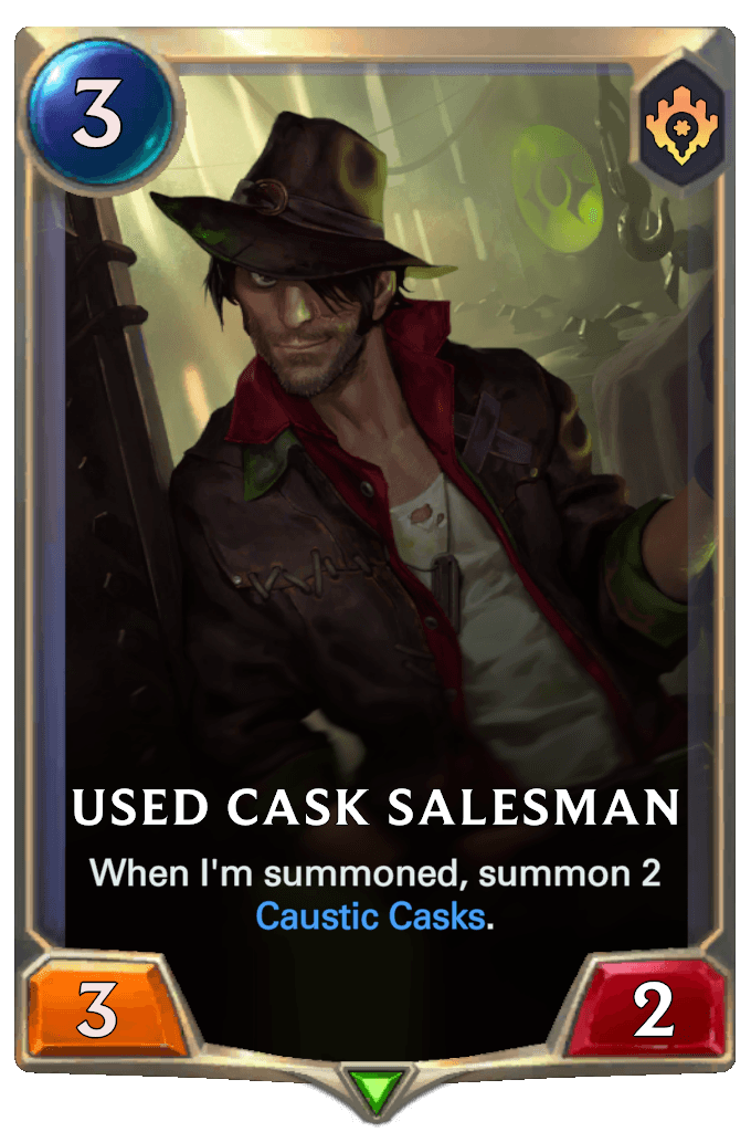 Used Cask Salesman