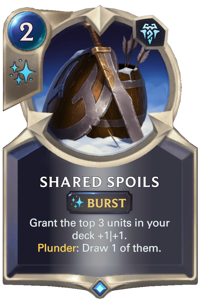 Shared Spoils