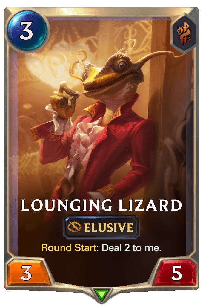 Lounging Lizard
