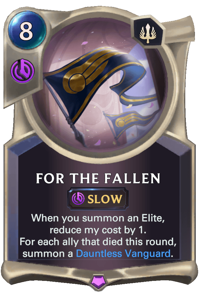 For The Fallen