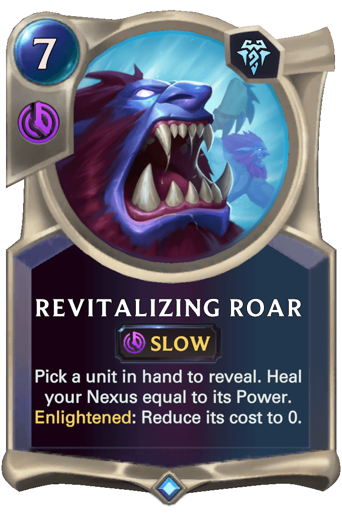 Revitalizing Roar