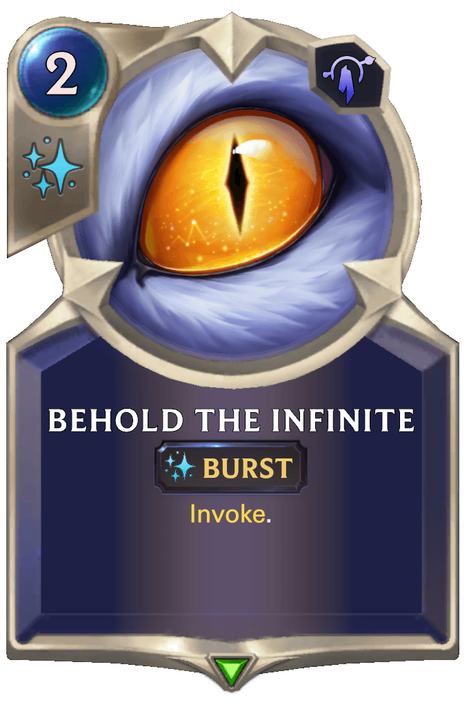 Behold the Infinite