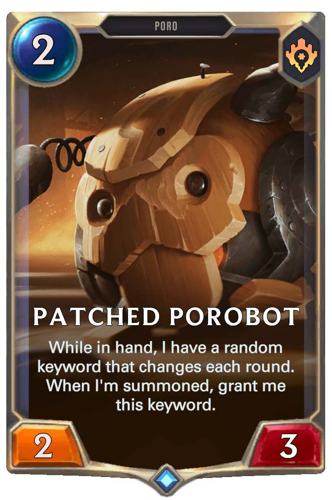 Patched Porobot