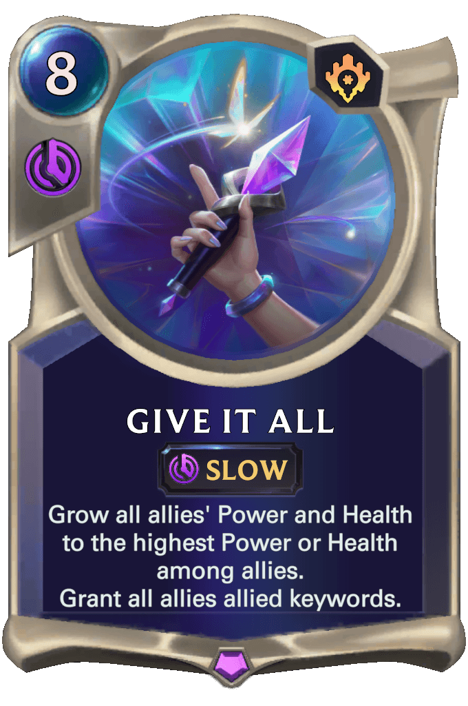 Give It All