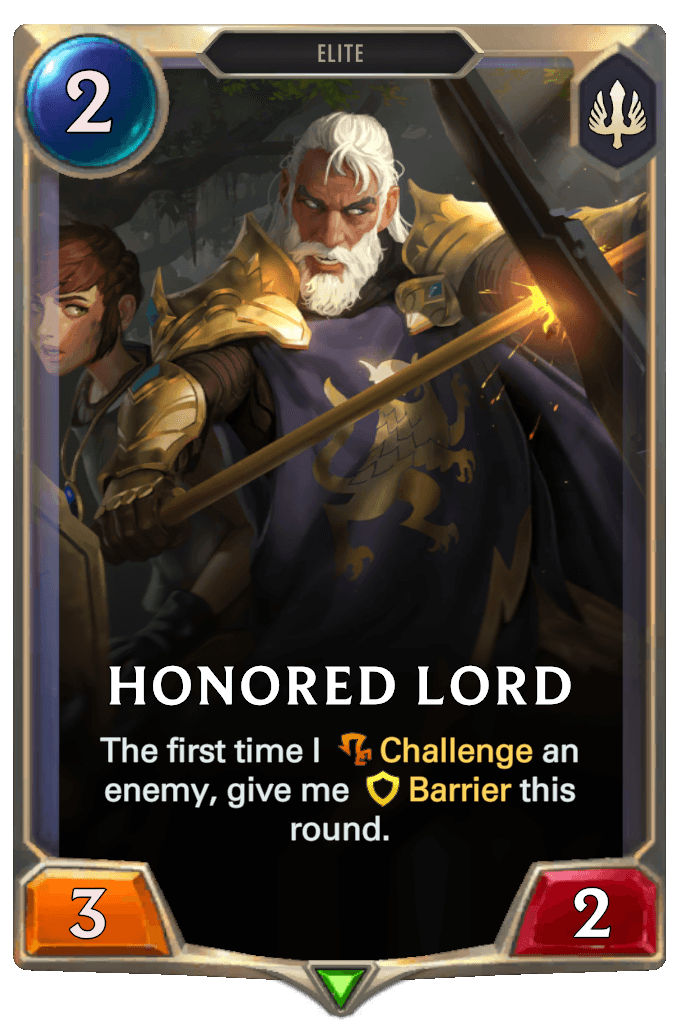 Honored Lord