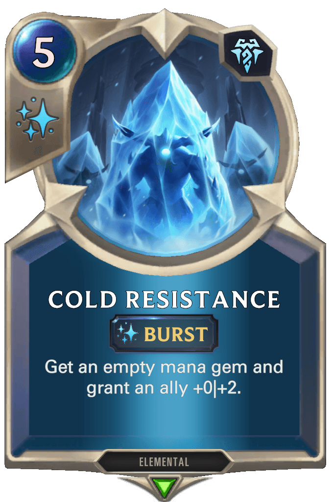 Cold Resistance