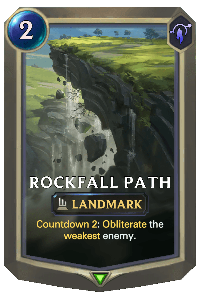 Rockfall Path