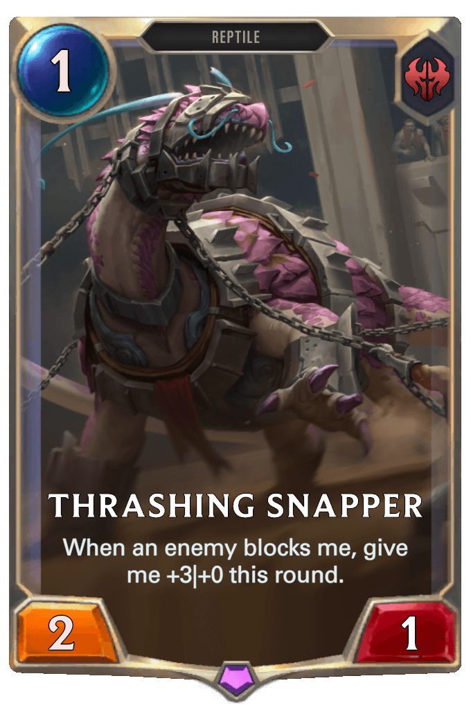 Thrashing Snapper
