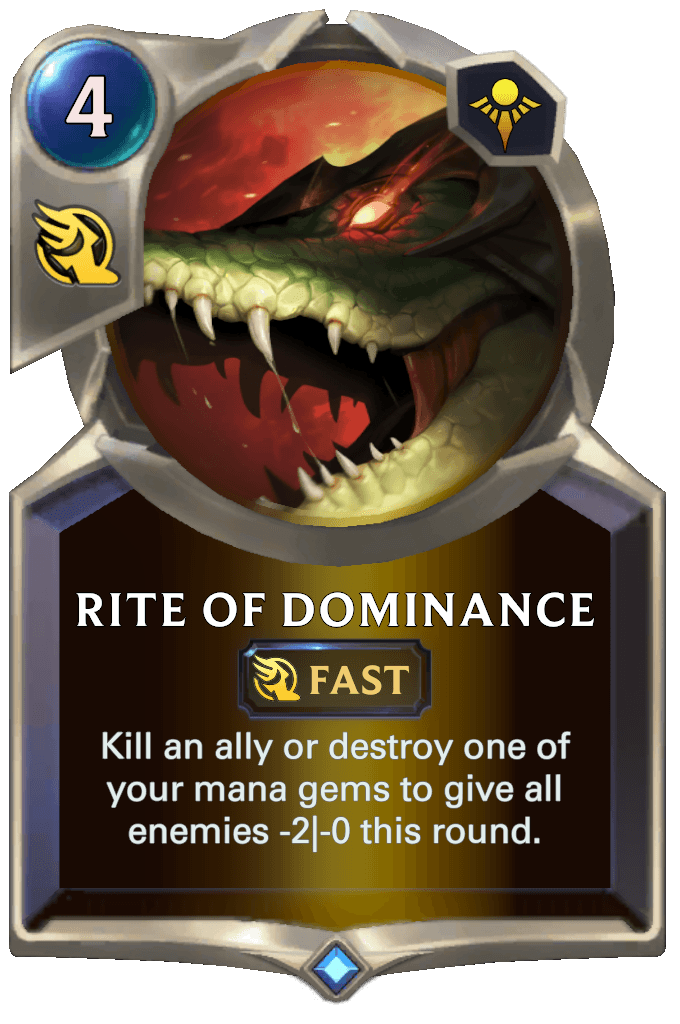 Rite of Dominance