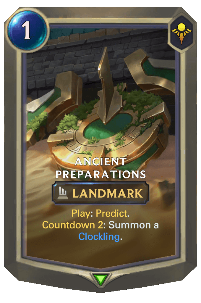Ancient Preparations