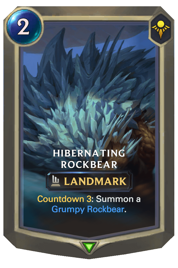 Hibernating Rockbear