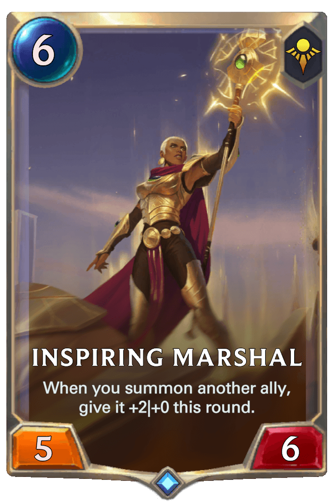 Inspiring Marshal