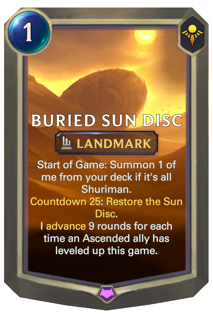 Buried Sun Disc