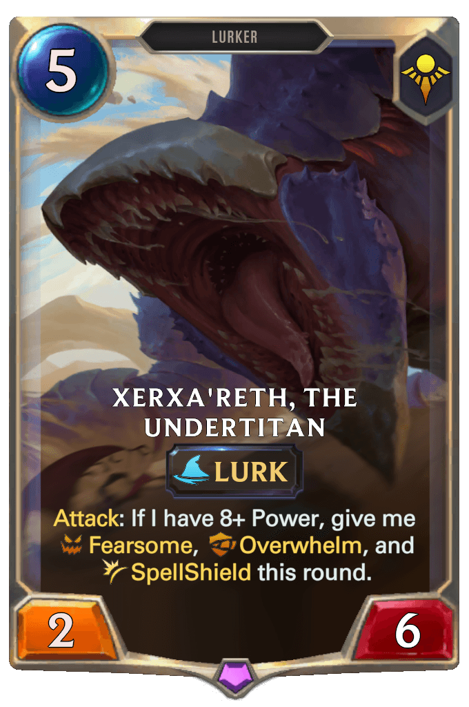 Xerxa'Reth, The Undertitan