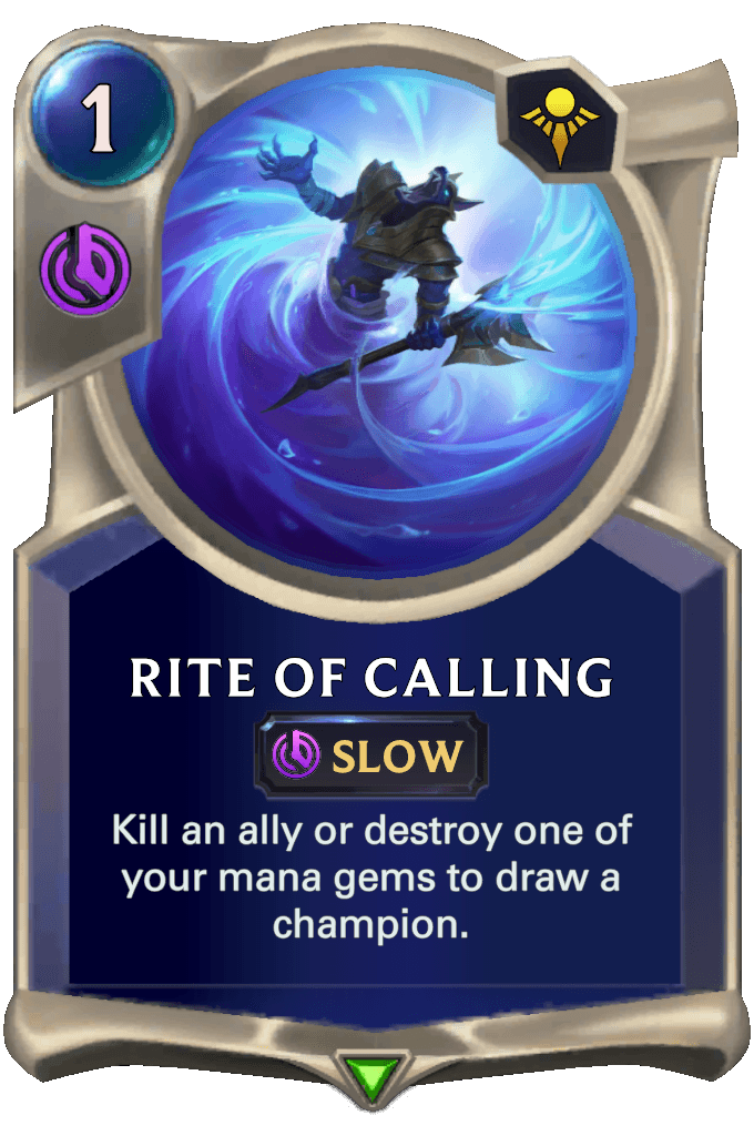 Rite of Calling