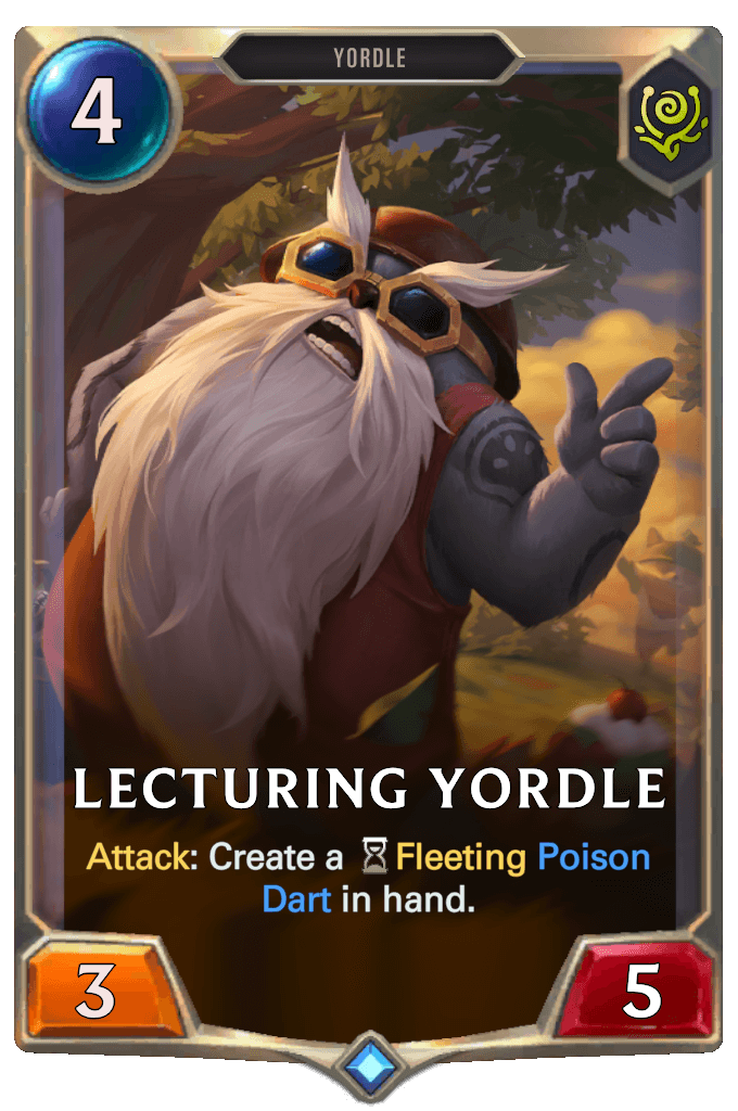 Lecturing Yordle