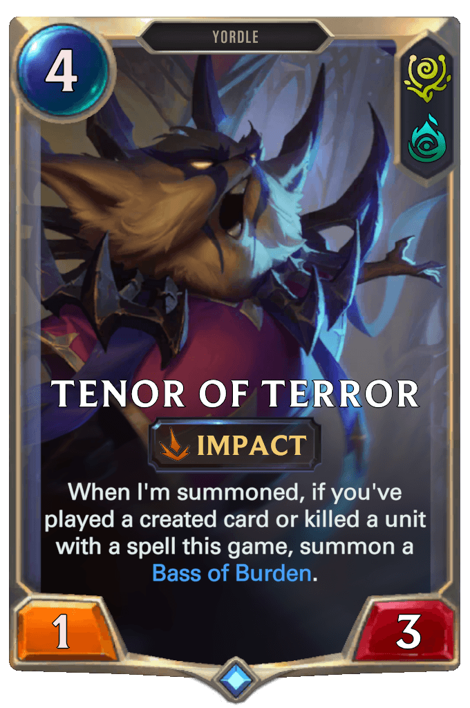 Tenor of Terror