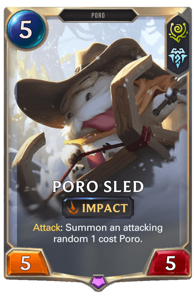 Poro Sled