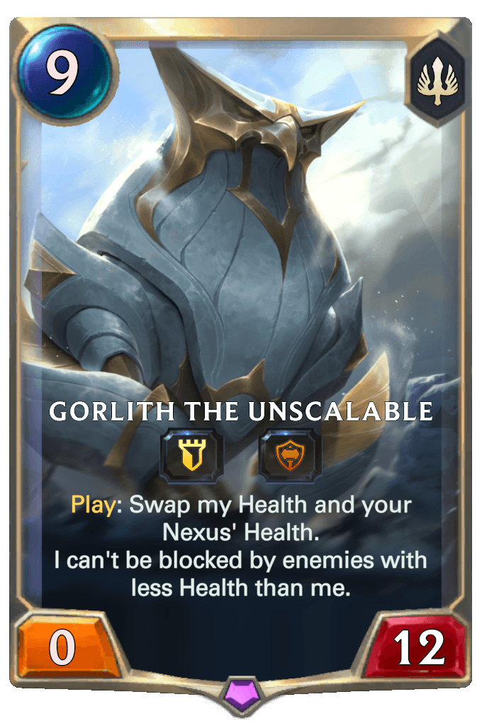 Gorlith the Unscalable