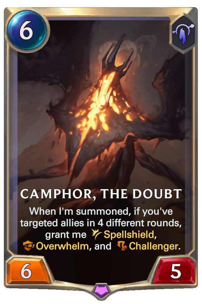 Camphor, the Doubt